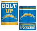 Los Angeles Chargers Garden Flag 2 Sided Bolt Up Slogan