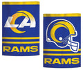 Los Angeles Rams Garden Flag 2 Sided Logo