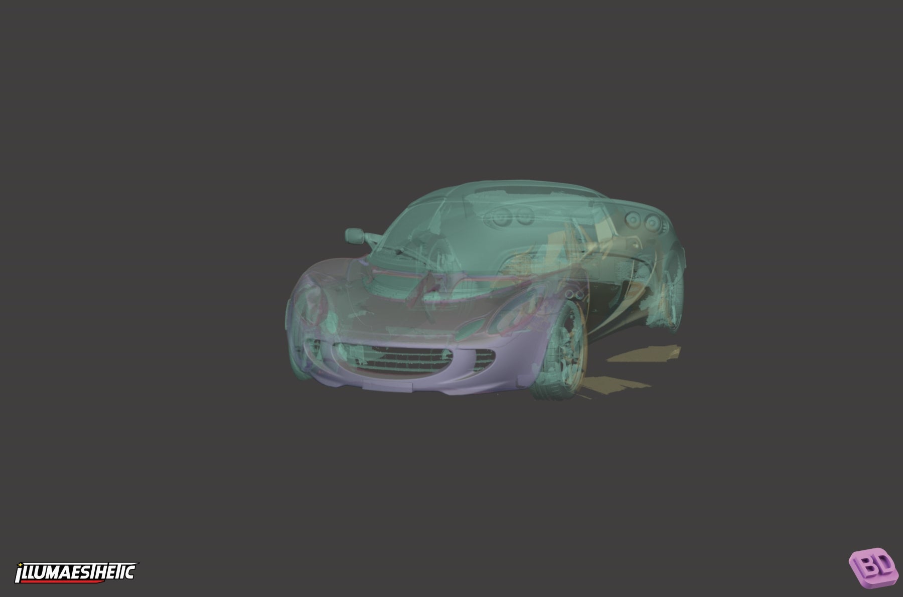 Lotus Elise S2 3D Scan (2001-2011)