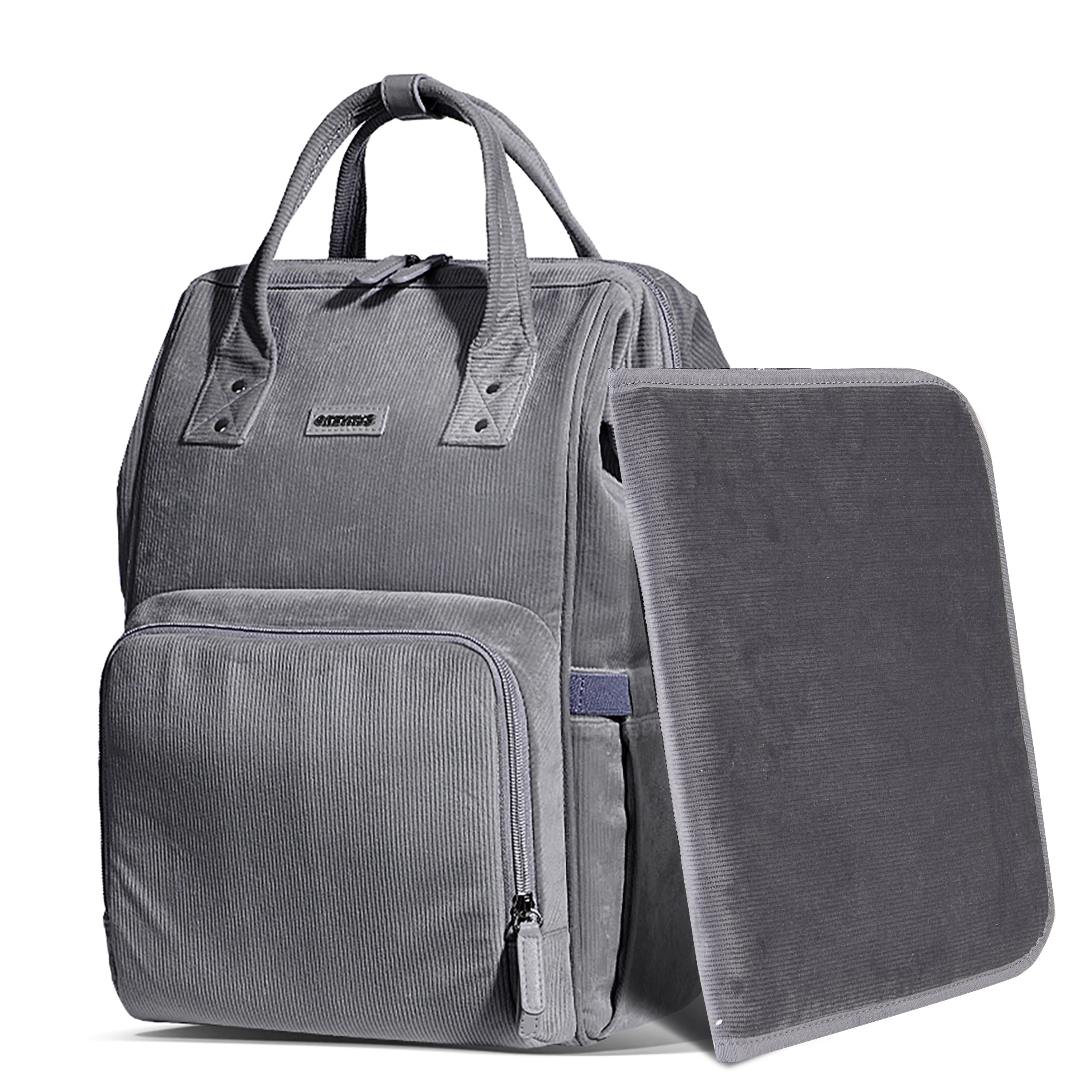 Corduroy Diaper Backpack