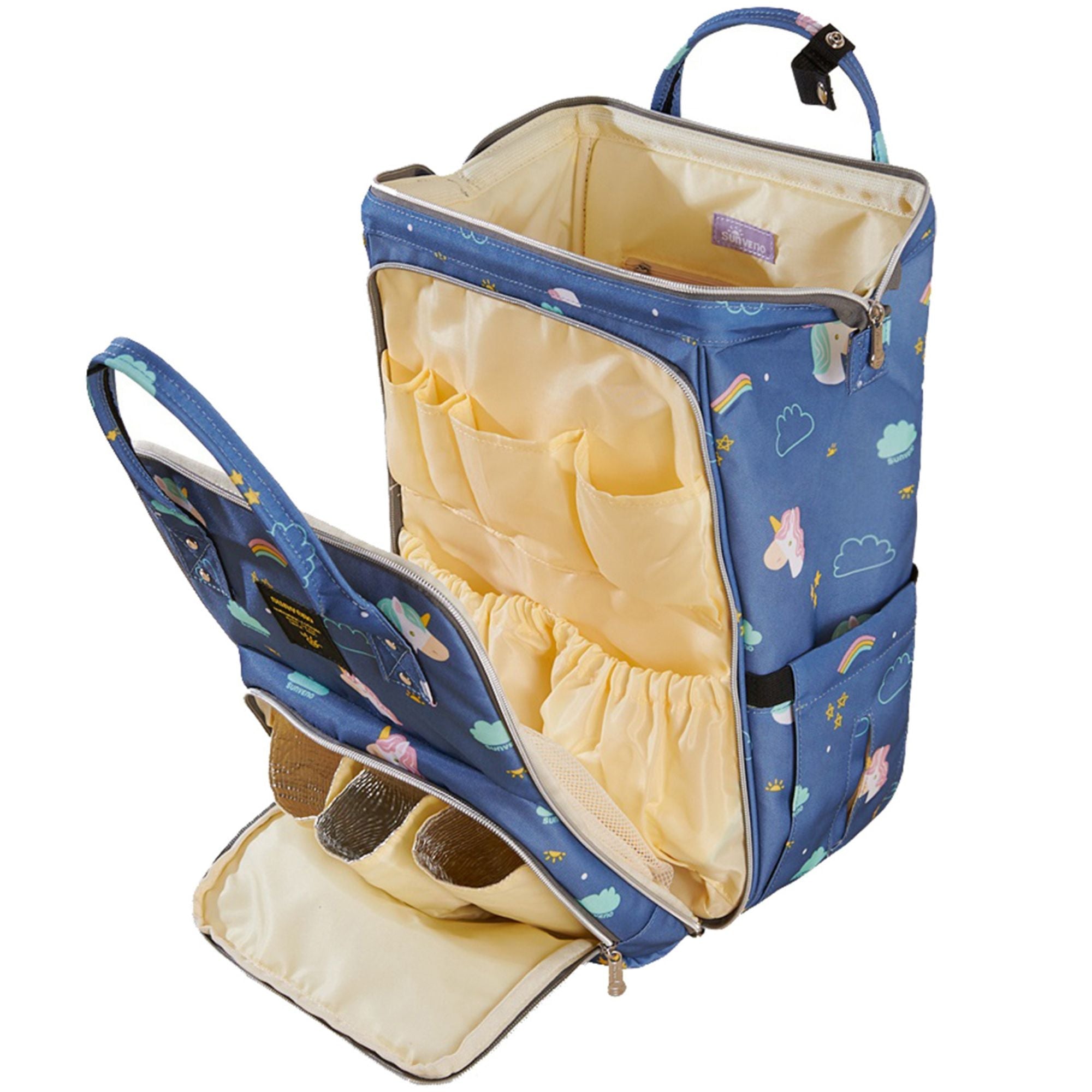 Open-Wide Diaper Backpack