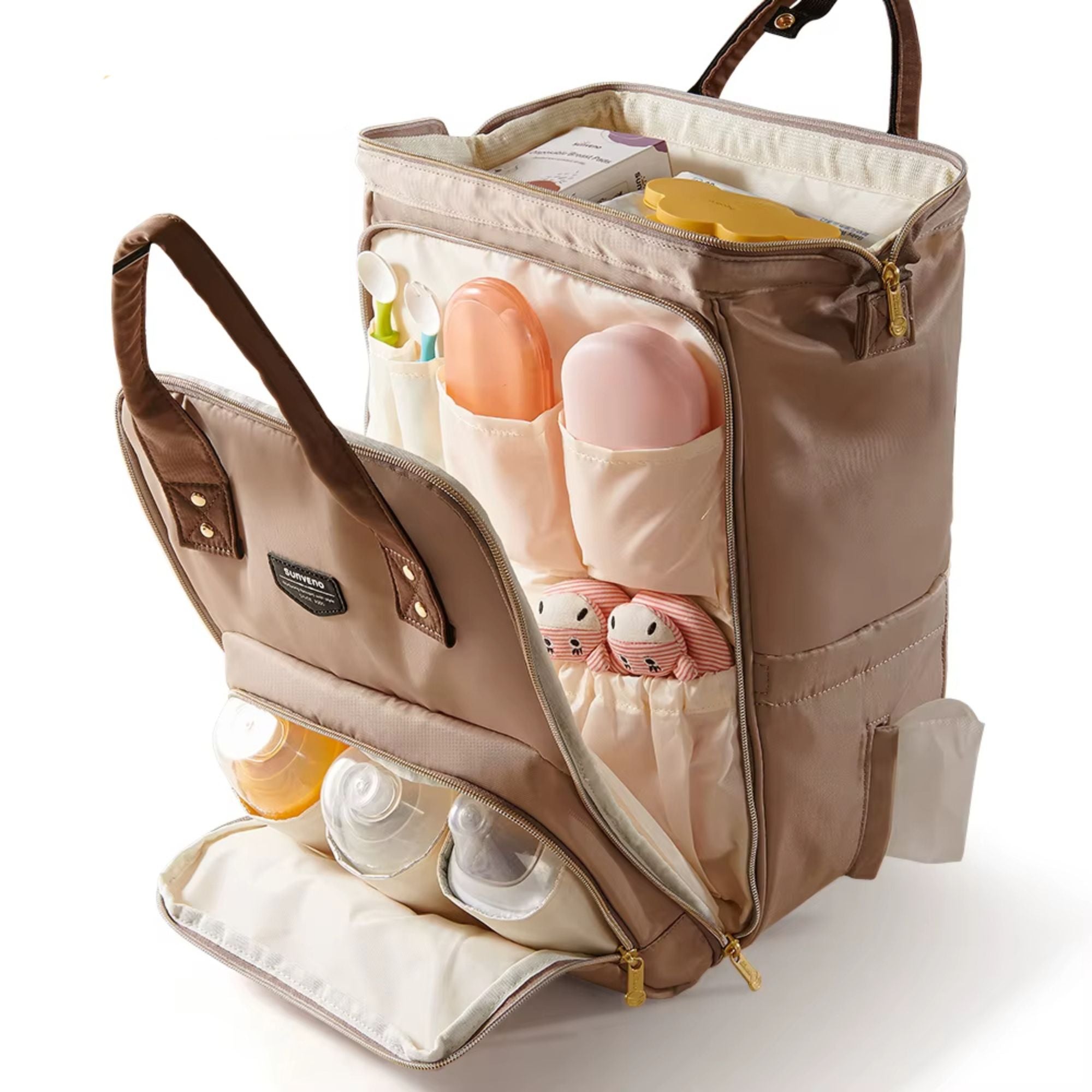 Open-Wide Diaper Backpack