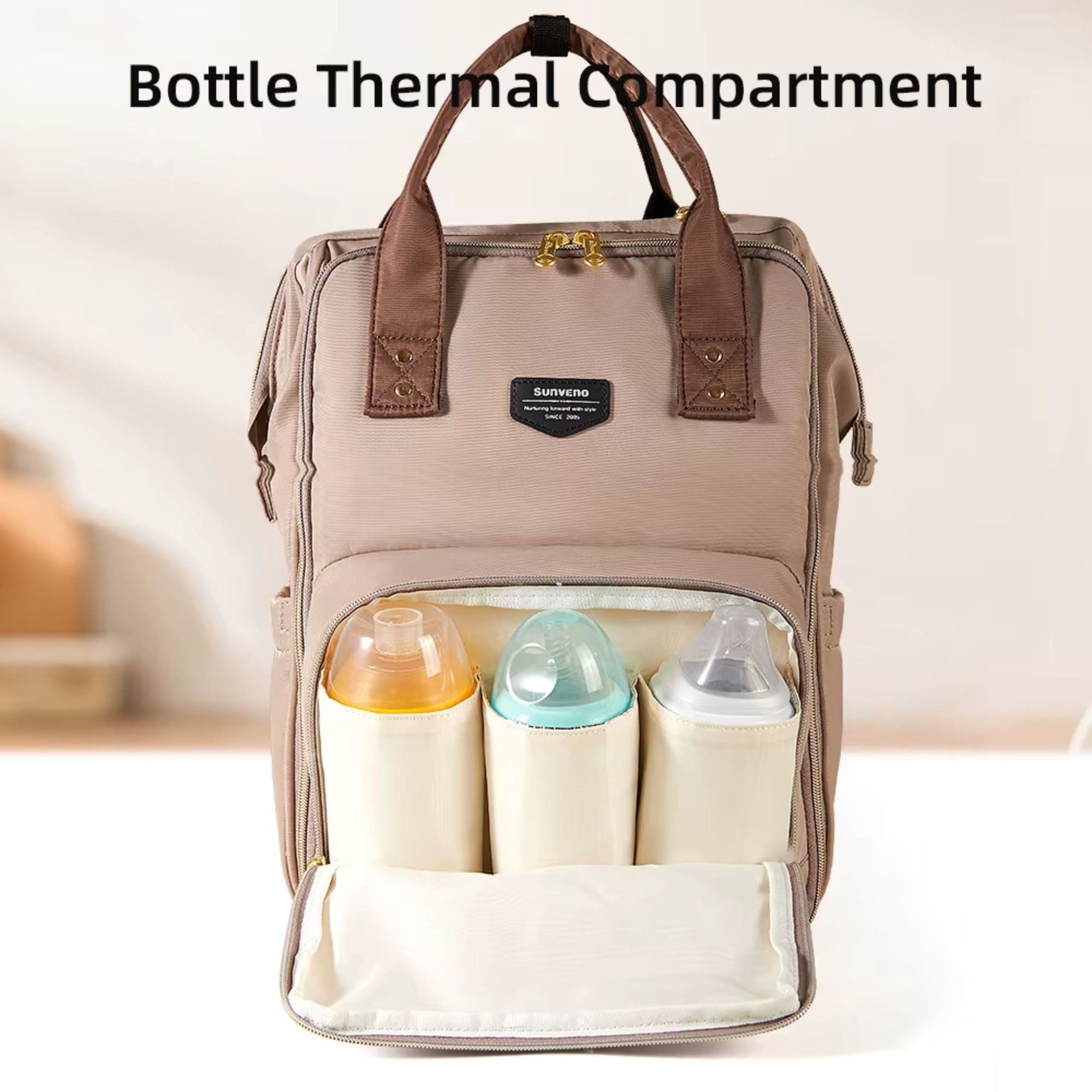 Open-Wide Diaper Backpack
