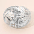 Modern Metal Cage Spiral Adjustable Statement Bracelet