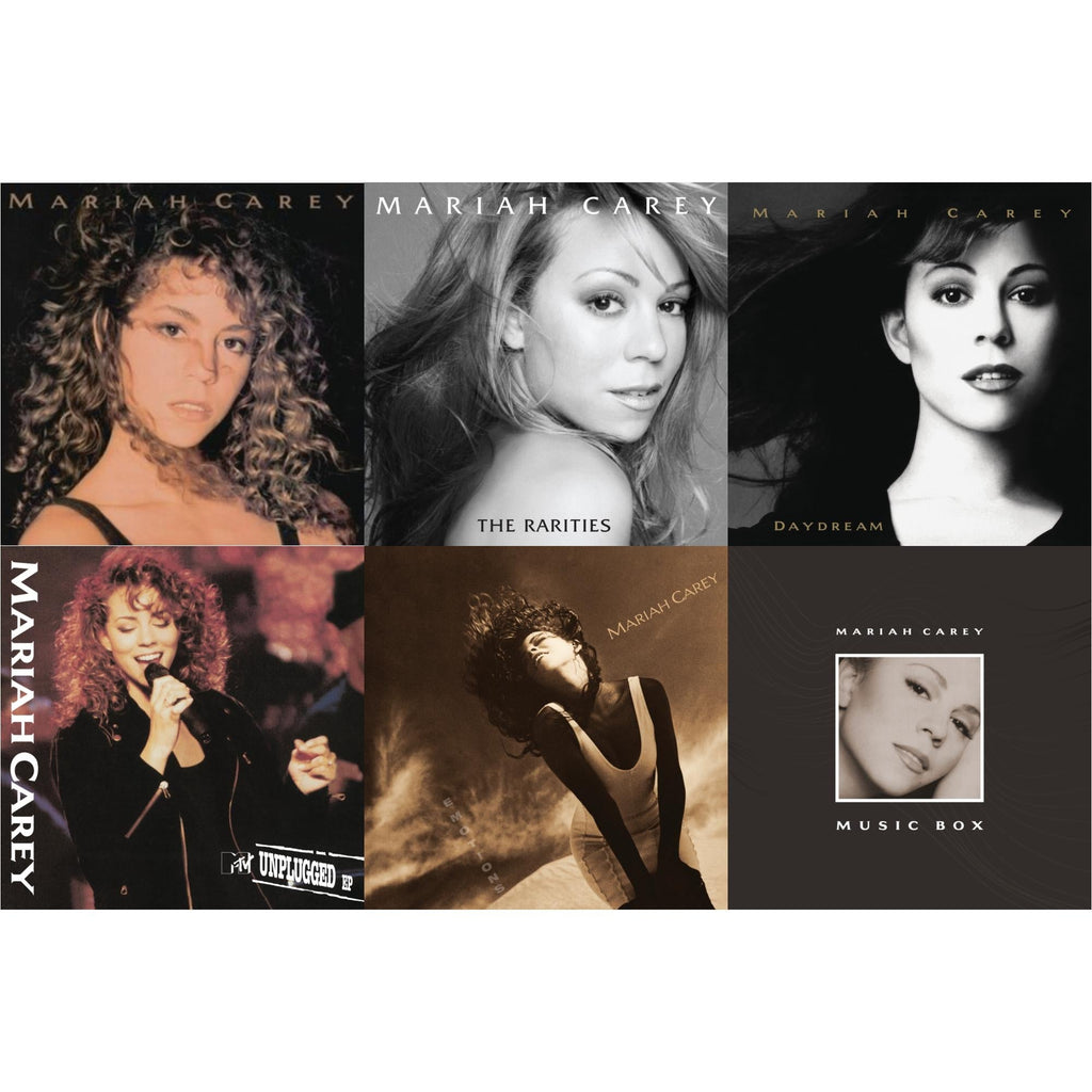 Mariah Carey - Mariah Carey & Emotions & Mtv Unplugged & Daydream & Rarities (4LP) & Music Box: 30Th Anniversary Expanded Edition (4LP)