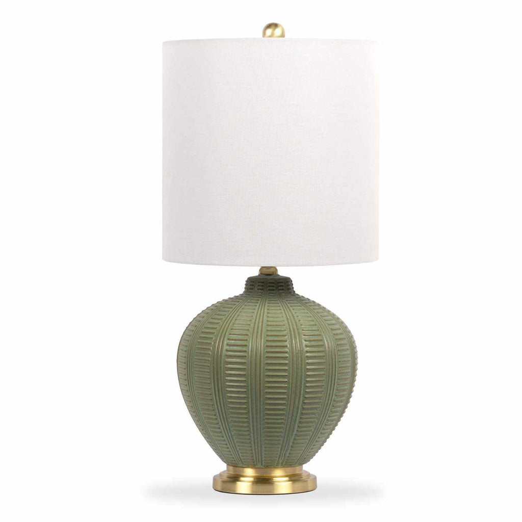 McMurray Green Textured Table Lamp - Clearance