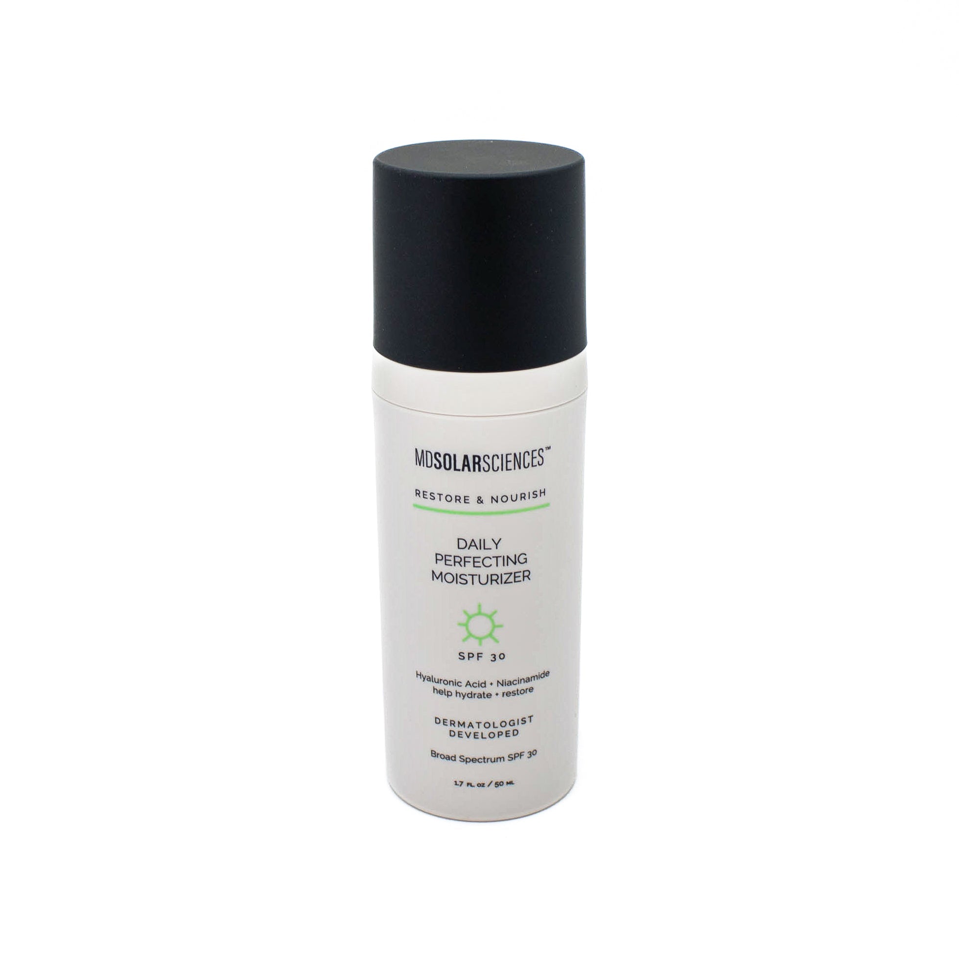 MDSOLARSCIENCES Daily Perfecting Moisturizer SPF30 1.7oz - Small Amount Missing