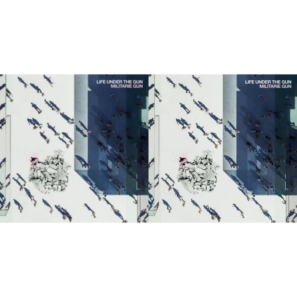 Militarie Gun - Life Under The Gun & Life Under The Gun (Translucent Cobalt Blue LP Vinyl)