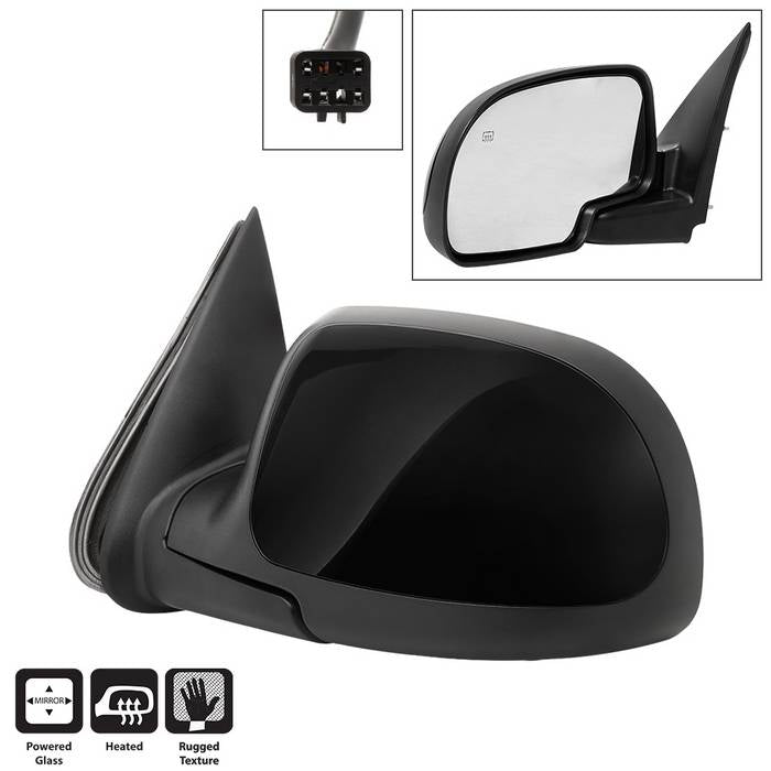 SPYDER xTune 99-02 Chevy Silverado Power Heated Mirror - Left MIR-03CS99-PW-L 9938634