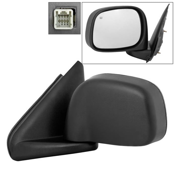 SPYDER xTune Dodge Ram 02-08 Power Heated OE Mirror - Left MIR-03DRAM02-PW-L 9938597