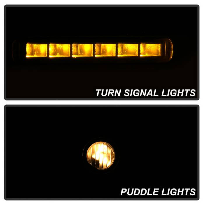 SPYDER xTune 07-14 Ford F-150 Heated Amber Seq LED Signal OEM Pwr Mirrors (Pair) (MIR-03FF07-G2-PW-RAM-SET) 9943171