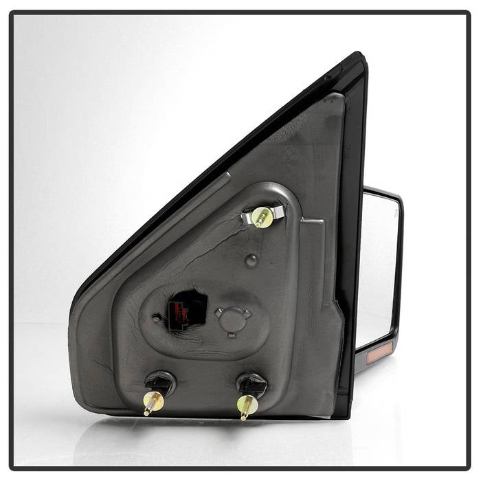 SPYDER xTune 07-14 Ford F-150 Heated Amber Seq LED Signal OEM Pwr Mirrors (Pair) (MIR-03FF07-G2-PW-RAM-SET) 9943171