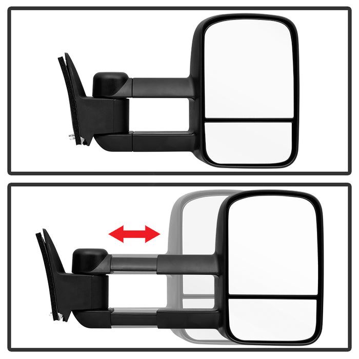 SPYDER Xtune Chevy C10 88-98 Manual Extendable Manual Adjust Mirror Right MIR-CCK88-MA-R 9932861