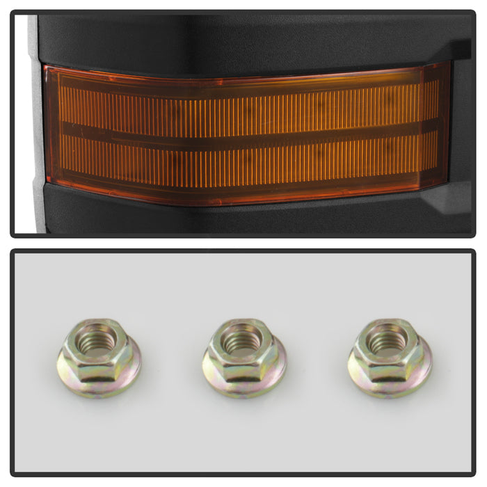 SPYDER xTune Chevy Silverado 99-06 G2 LED Signal Telescoping Mirror - SET MIR-CS03S-G2-MA-AM-SET 9936661