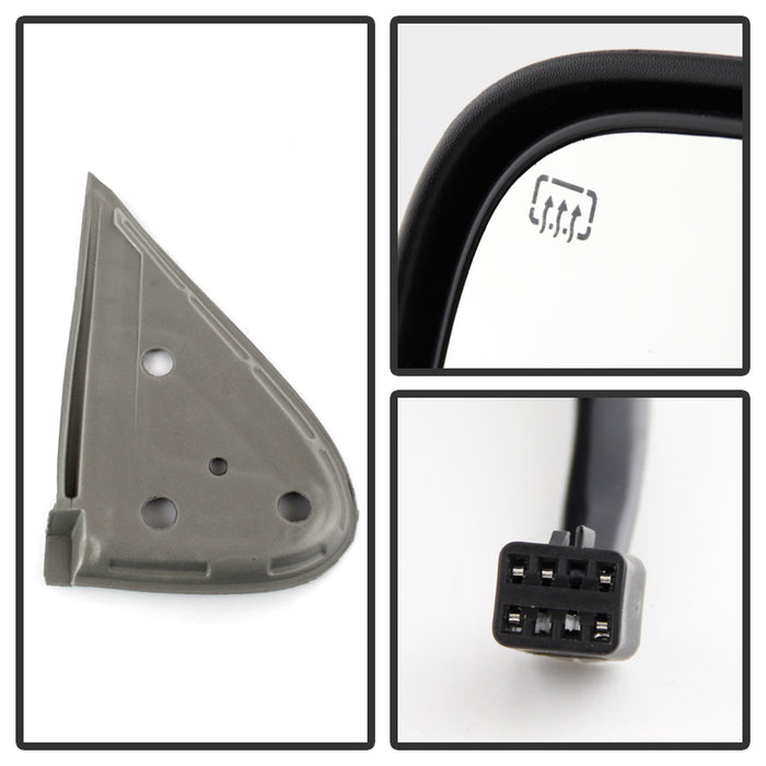 SPYDER Xtune Chevy Silverado 99-02 Manual Extendable Power Heated Adjust Mirror Left MIR-CS99-PW-L 9932816