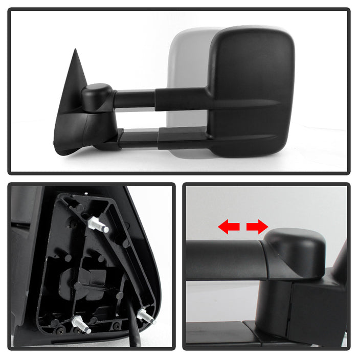SPYDER Xtune Chevy Silverado 99-02 Manual Extendable Power Heated Adjust Mirror Right MIR-CS99-PW-R 9932823