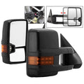 SPYDER xTune Chevy Silverado 99-02 G2 Heated Amber LED Signal Telescoping Mirrors MIR-CS99S-G2-PWH-AM-SET 9936678