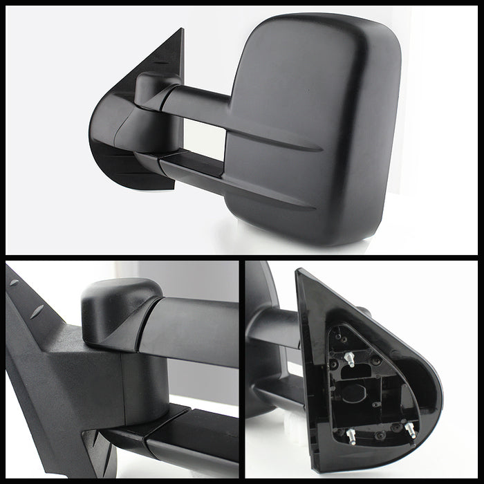 SPYDER Xtune Chevy Silverado 07-12 Manual Extendable Manual Adjust Mirror Left MIR-CSIL07-MA-L 9924972