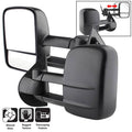 SPYDER Xtune Chevy Silverado 07-12 L&R Manual Extendable Manual Adjust Mirror MIR-CSIL07-MA-SET 9935626