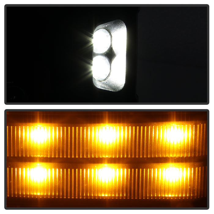 SPYDER xTune Chevy Silverado 07-13 Heated Amber LED Signal Mirrors Chrome MIR-CSIL07S-G3C-PWH-AM-SET 9936760