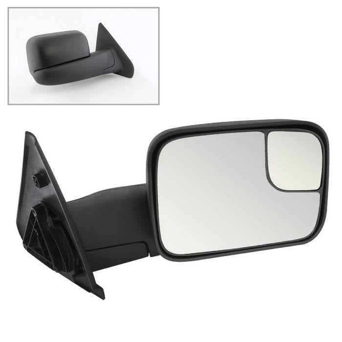 SPYDER Xtune Dodge Ram 02-09 Manual Extendable Manual Adjust Mirror Right MIR-DRAM02-MA-R 9925108