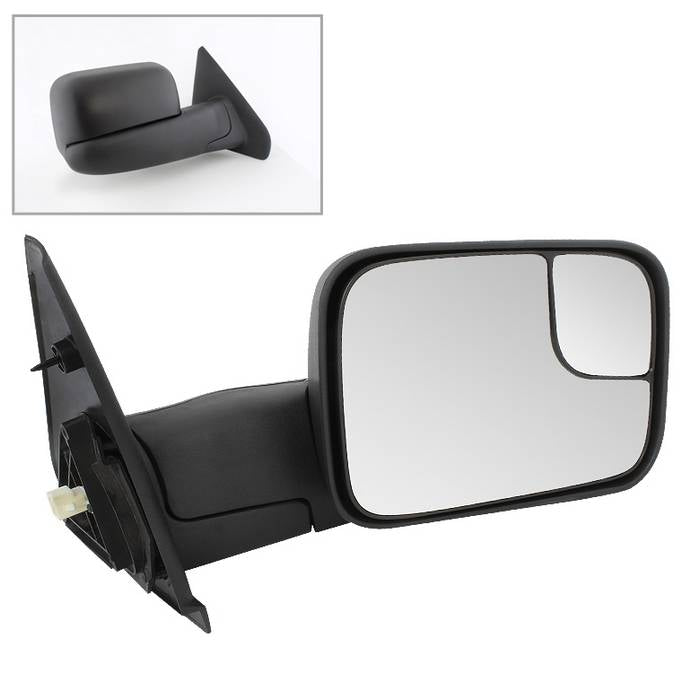 SPYDER Xtune Dodge Ram 02-09 Manual Extendable Power Heated Adjust Mirror Right MIR-DRAM02-PW-R 9925122