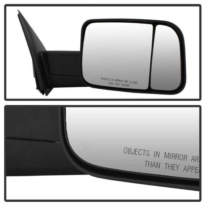 SPYDER xTune Dodge Ram 02-09 G2 Manual Extendable / Manual Heated Mirror - MIR-DRAM02S-G2-MA-SET 9939860
