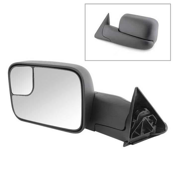 SPYDER Xtune Dodge Ram 94-97 Manual Extendable Power Adjust Mirror Left MIR-DRAM94-PW-L 9925078