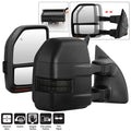 SPYDER xTune 08-15 Ford F-250 SD Heated Adj LED Signal Power Mirror - Smk (MIR-FDSD08S-G4-PW-RSM-SET) 9943126