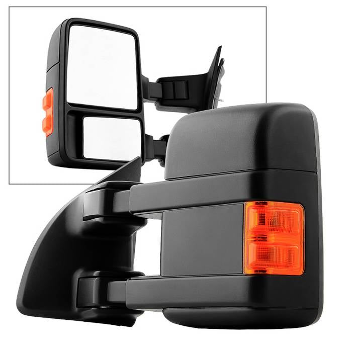 SPYDER Xtune Ford Superduty 99-14 Manual Extendable Manual Adjust Mirror Left MIR-FDSD08S-MA-AM-L 9933127