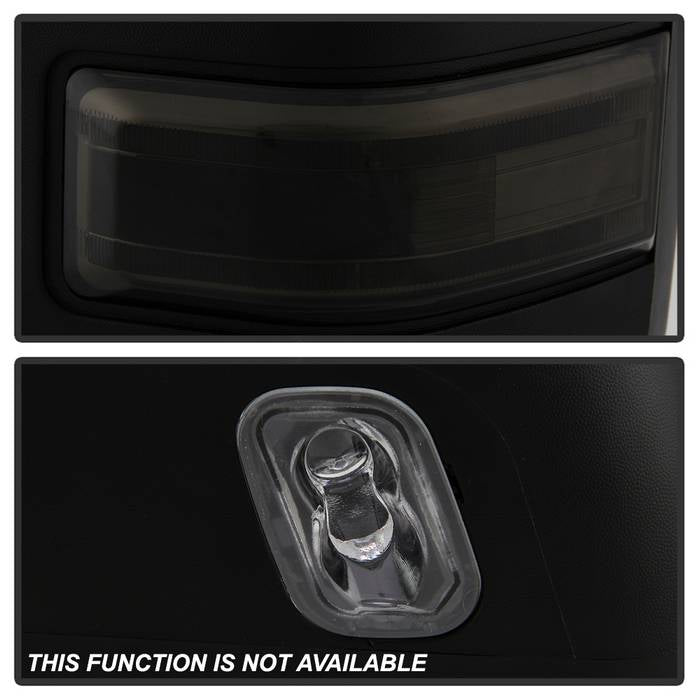 SPYDER xTune 99-07 Ford Super Duty Heated LED Signal Power Mirrors - Smk (Pair) (MIR-FDSD99S-G4-PW-SM-SET) 9943102