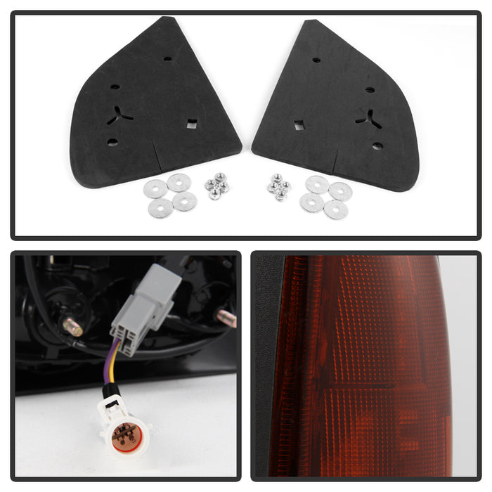 SPYDER Xtune Ford Superduty 02-07 Manual Extendable Power Heated Adjust Mirror Right MIR-FDSD99S-PW-AM-R 9933073