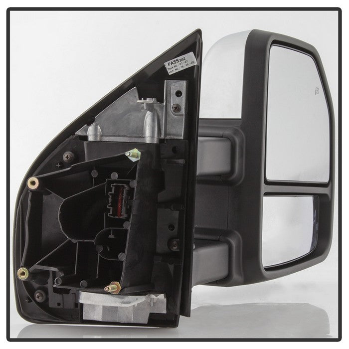 SPYDER xTune 15-17 Ford F-150 Heated LED Telescoping Pwr Mirrors - Clr (Pair) (MIR-FF15015S-G4-PWH-CL-SET) 9943072