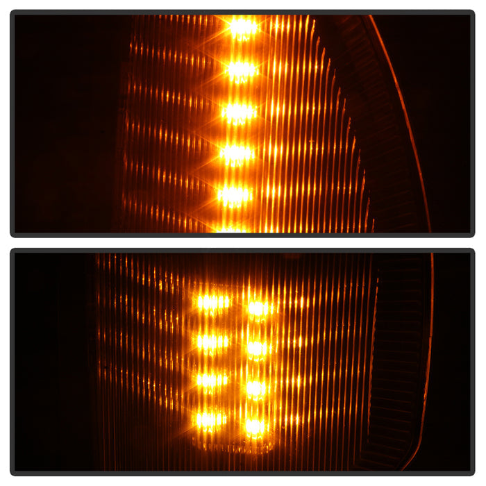 SPYDER xTune 07-14 Toyota Tundra Heated Amber LED Signal Telescoping Mirrors (Pair) (MIR-TTUN07S-PWH-SET) 9937620