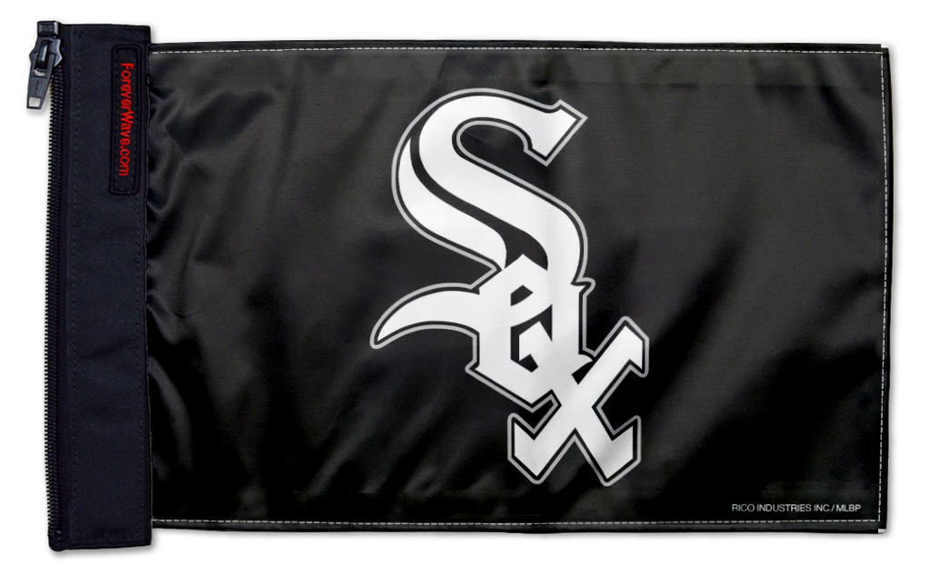 Chicago White Sox 11"x17" Forever Wave Flag for Jeep Wrangler LJ 2003-2006