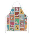 Lots of Dalmatian Apron Cooking Kitchen Server Baking Crafts Gardening for Adult Women Men, Unisex, Large, Multicolor