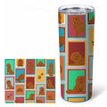 Lots of Ruby Cavalier Spaniel Stainless Steel Skinny Tumbler 20 oz Vacuum Double Walled Reusable Insulated Travel Cup