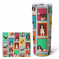 Lots of Liver English Springer Spaniel Stainless Steel Skinny Tumbler 20 oz Vacuum Double Walled Reusable Insulated Travel Cup