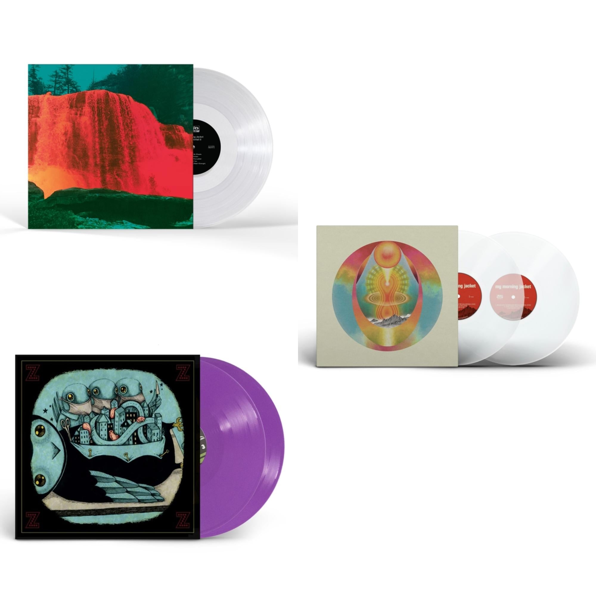 Waterfall Ii (Clear LP Vinyl) & Z (2LP/Purple Vinyl) & My Morning Jacket (Clear Vinyl/2LP)