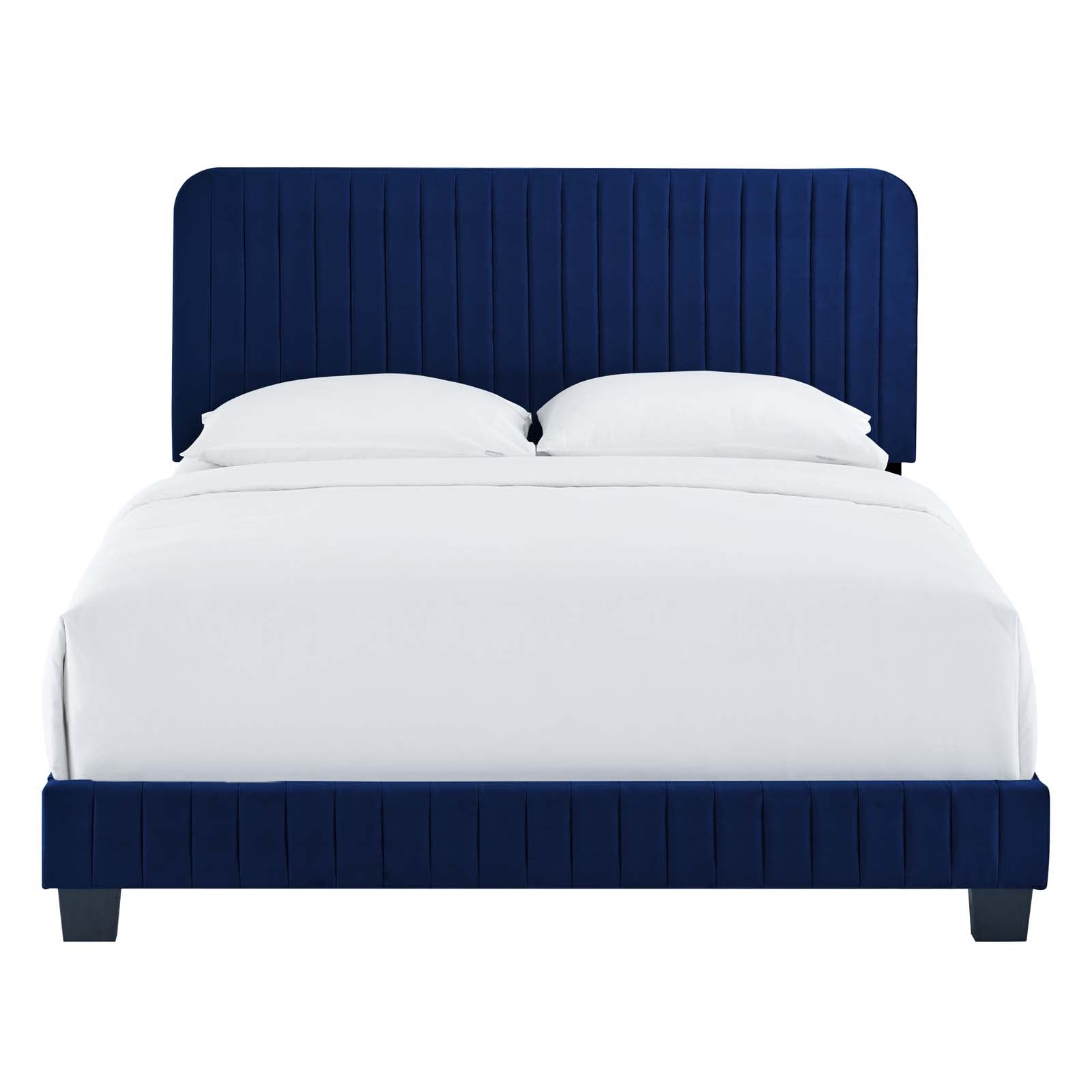 Celine Channel Tufted Performance Velvet King Bed by Modway