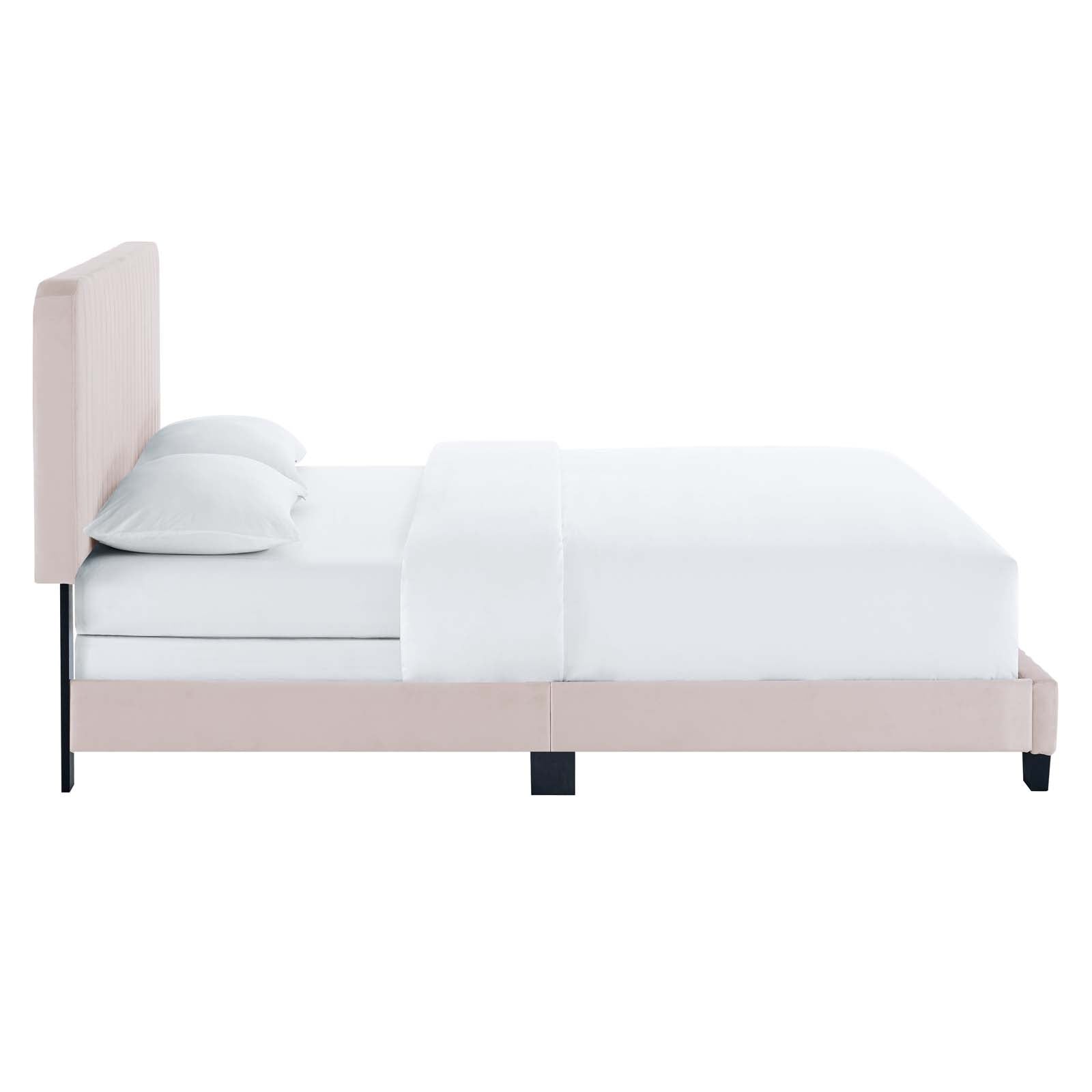 Celine Channel Tufted Performance Velvet King Bed by Modway