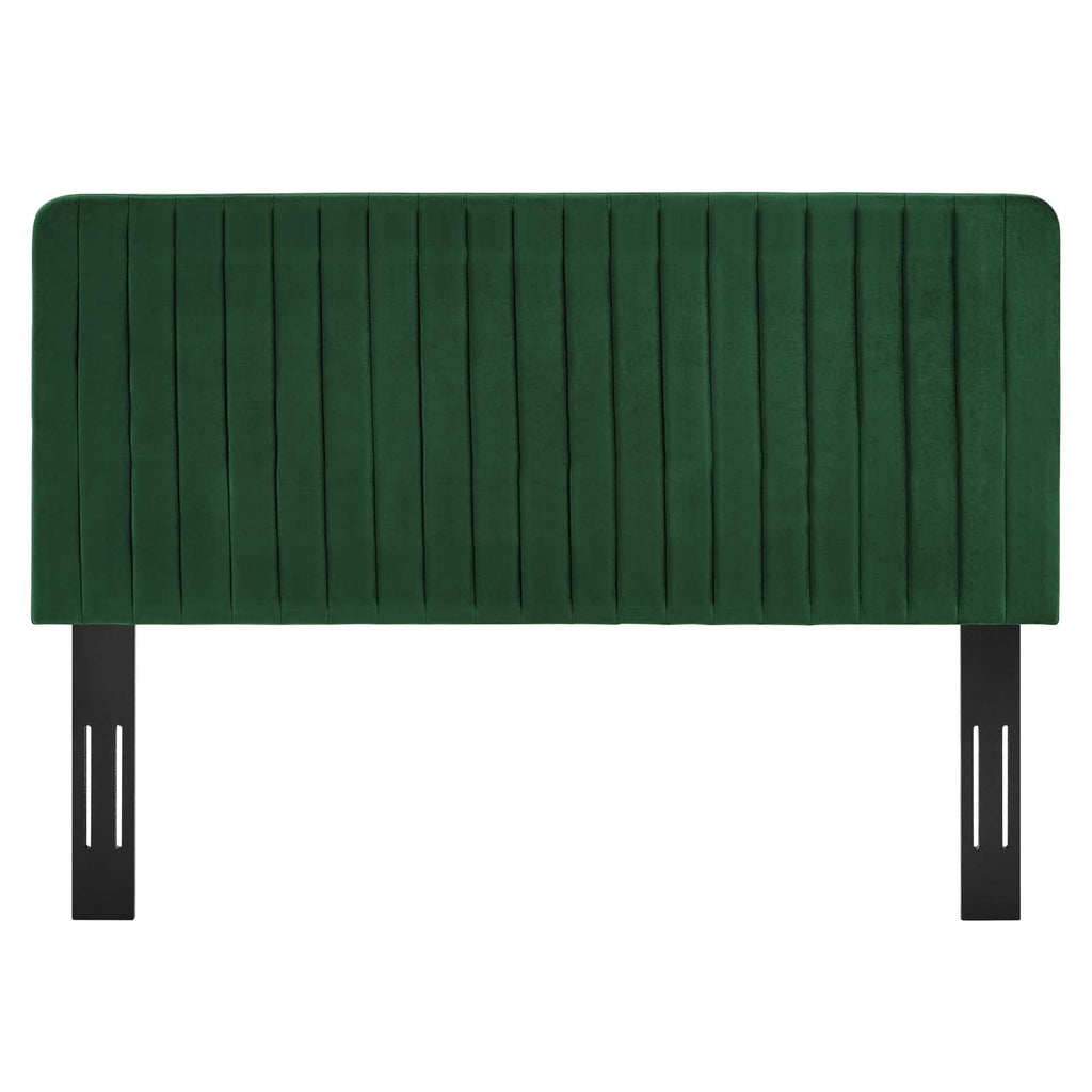 Milenna Channel Tufted Performance Velvet King/California King Headboard by Modway