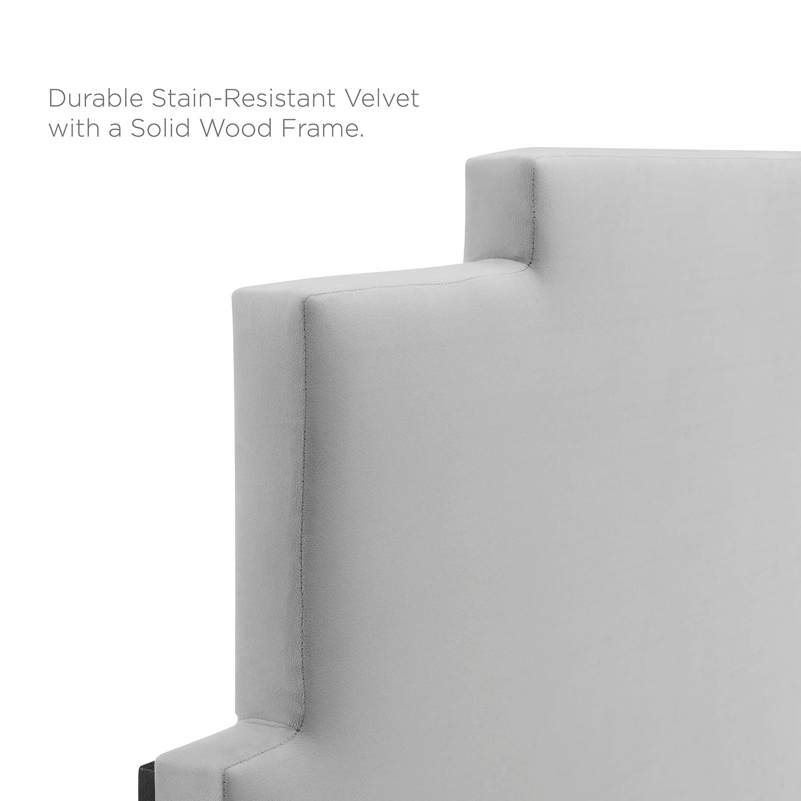 Kasia Performance Velvet Twin Headboard by Modway