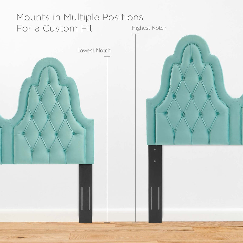 Augustine Tufted Performance Velvet Twin Headboard by Modway
