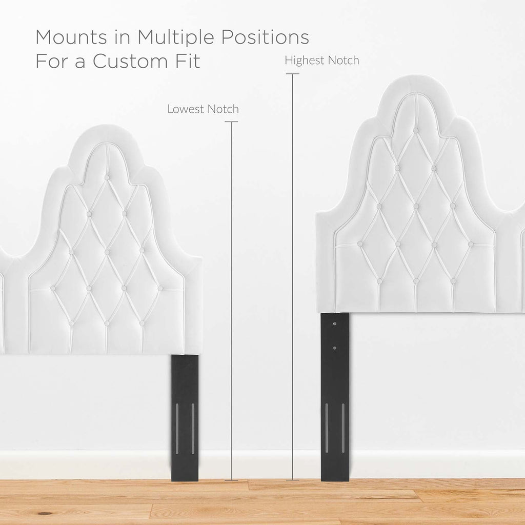 Augustine Tufted Performance Velvet Twin Headboard by Modway