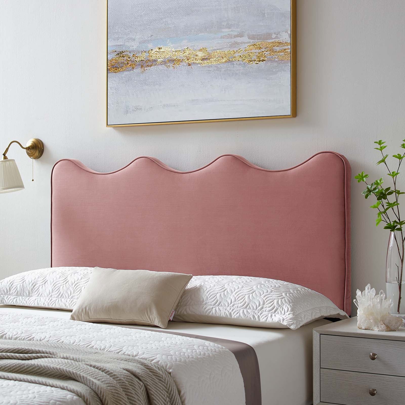 Athena Performance Velvet Full/Queen Headboard by Modway