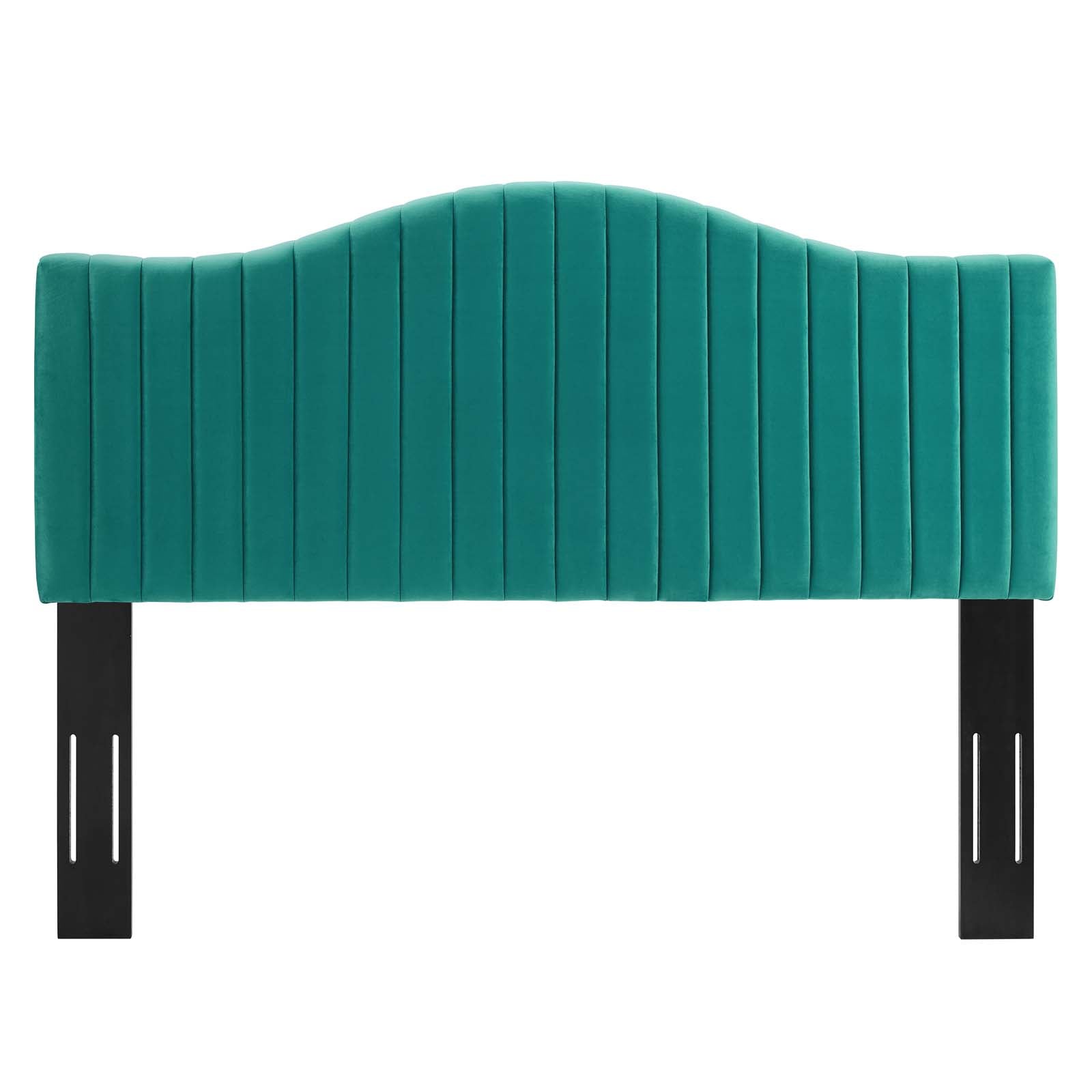 Brielle Channel Tufted Performance Velvet Twin Headboard by Modway