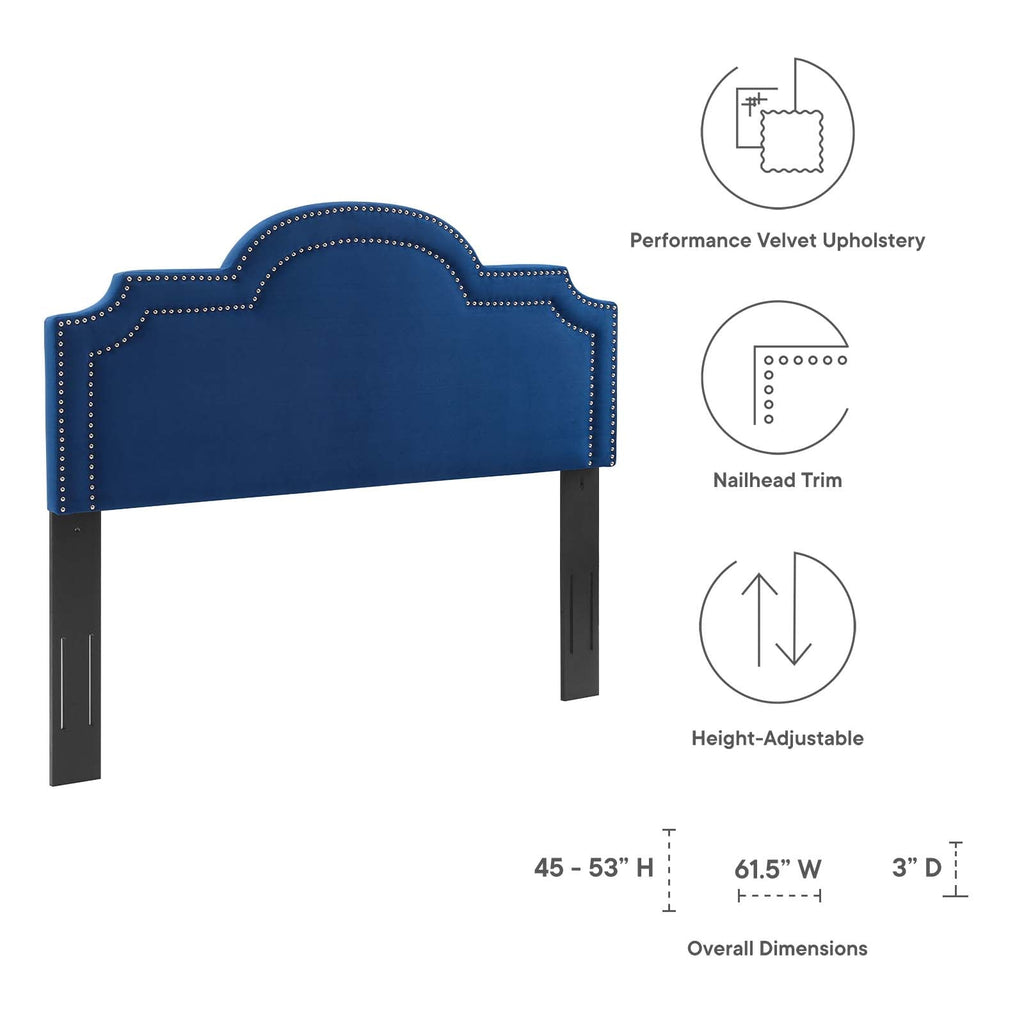 Belinda Performance Velvet Full/Queen Headboard by Modway