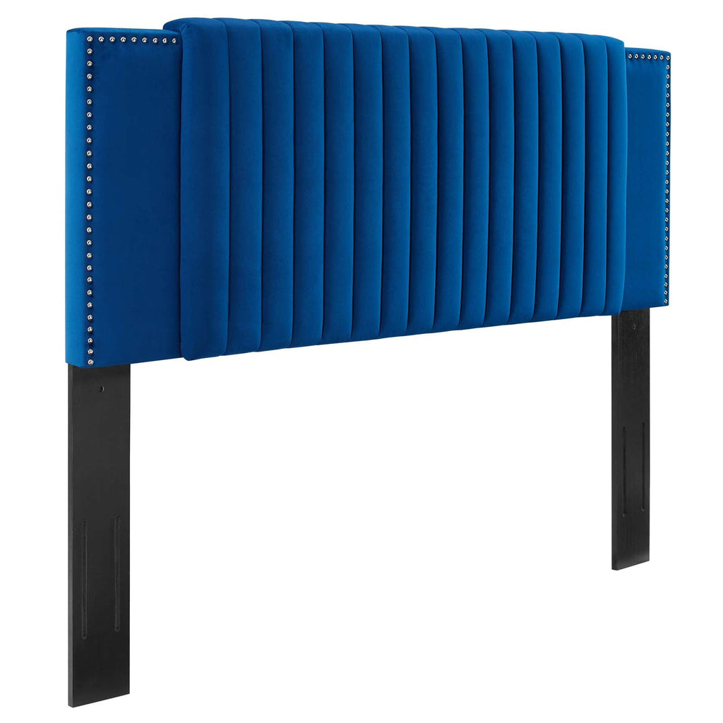 Felicity Channel Tufted Performance Velvet Full/Queen Headboard by Modway