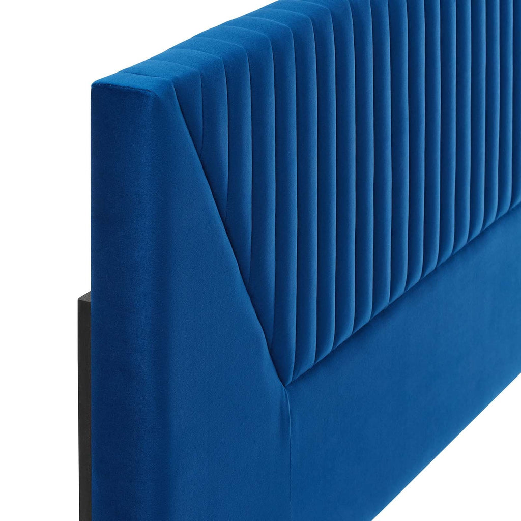 Patience Channel Tufted Performance Velvet Twin Headboard by Modway